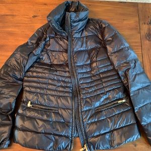 Escada Black Puffer with cinching waist